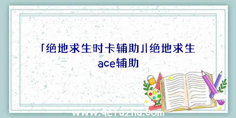 「绝地求生时卡辅助」|绝地求生ace辅助